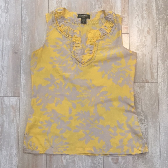 Eddie Bauer Floral Top M - Picture 2 of 5